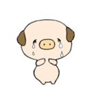 A cute little pig bongbong（個別スタンプ：10）