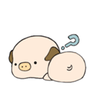 A cute little pig bongbong（個別スタンプ：19）