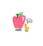 a apple（個別スタンプ：4）