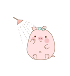 piggy cute pink pig 2（個別スタンプ：21）