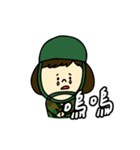 soldier's routine（個別スタンプ：10）