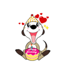 Happy MeerKats can be the best of Pal！（個別スタンプ：22）