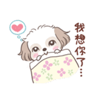 King ＆ Bow 5 (Lovely Shih Tzu)（個別スタンプ：4）