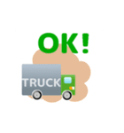 for truck driver English version3（個別スタンプ：4）