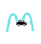 taxi driver3(Engligh version)（個別スタンプ：5）