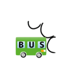 bus driver(English ver)2（個別スタンプ：13）