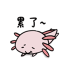 Pink Axolotl 2.0（個別スタンプ：3）