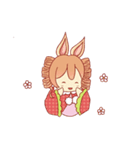 NaNaRabbit_Debut（個別スタンプ：1）