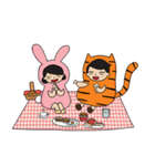 Nunny Bunny and Matty Tiger（個別スタンプ：3）