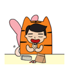 Nunny Bunny and Matty Tiger（個別スタンプ：6）