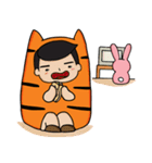 Nunny Bunny and Matty Tiger（個別スタンプ：13）