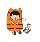 Nunny Bunny and Matty Tiger（個別スタンプ：14）