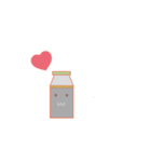 daily of milk bottle（個別スタンプ：20）