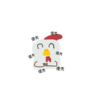 graduate chicken（個別スタンプ：7）