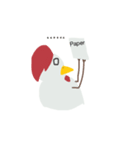 graduate chicken（個別スタンプ：13）