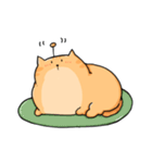 オレンジの猫（個別スタンプ：12）