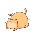 オレンジの猫（個別スタンプ：14）