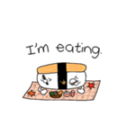 Tamago Sushi (English)（個別スタンプ：3）