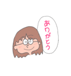 女の人_日常stamp（個別スタンプ：9）