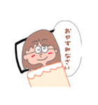 女の人_日常stamp（個別スタンプ：11）