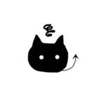 Black Devil Cat.（個別スタンプ：6）