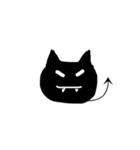 Black Devil Cat.（個別スタンプ：7）