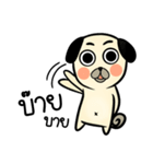 Pong Pong naught pug（個別スタンプ：7）