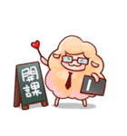 Prof. Hu and her happy friends（個別スタンプ：6）