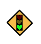 Traffic sign of love.（個別スタンプ：36）