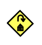 Traffic sign of love.（個別スタンプ：37）