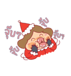 Kaprao: Happy Festive Season（個別スタンプ：14）