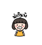 smiling girl :)（個別スタンプ：12）