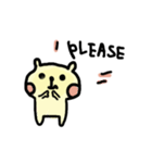 as dog as bear（個別スタンプ：6）