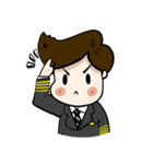 Captain Anzai One Fine Day（個別スタンプ：1）