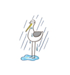 The unibrow Bird（個別スタンプ：4）