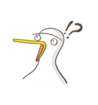 The unibrow Bird（個別スタンプ：5）