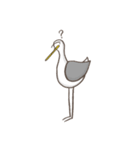 The unibrow Bird（個別スタンプ：20）