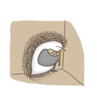 The unibrow Bird（個別スタンプ：29）