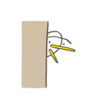 The unibrow Bird（個別スタンプ：39）