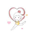 Love dance girl（個別スタンプ：4）