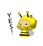 Tono.Q:Dressage show - bee costume（個別スタンプ：14）