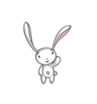 Cute Happy Rabbit（個別スタンプ：1）