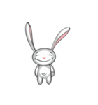 Cute Happy Rabbit（個別スタンプ：10）