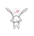 Cute Happy Rabbit（個別スタンプ：24）