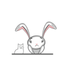 Cute Happy Rabbit（個別スタンプ：25）