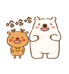 Dear Deer＆White Bear(Daily Life)（個別スタンプ：8）