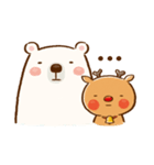 Dear Deer＆White Bear(Daily Life)（個別スタンプ：24）