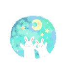 Lovely rabbit sticker！第三弾（文字なし）（個別スタンプ：9）