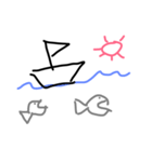 Cho Ding Drawing（個別スタンプ：1）