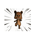 Moving Baby Bear (ENG)（個別スタンプ：13）